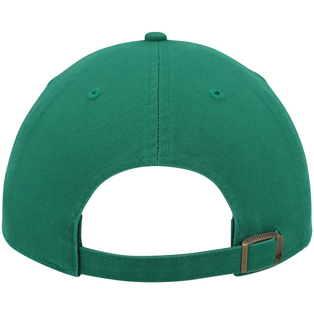 Boston Celtics '47 Clean Up Wordmark Adjustable Hat Kelly Green