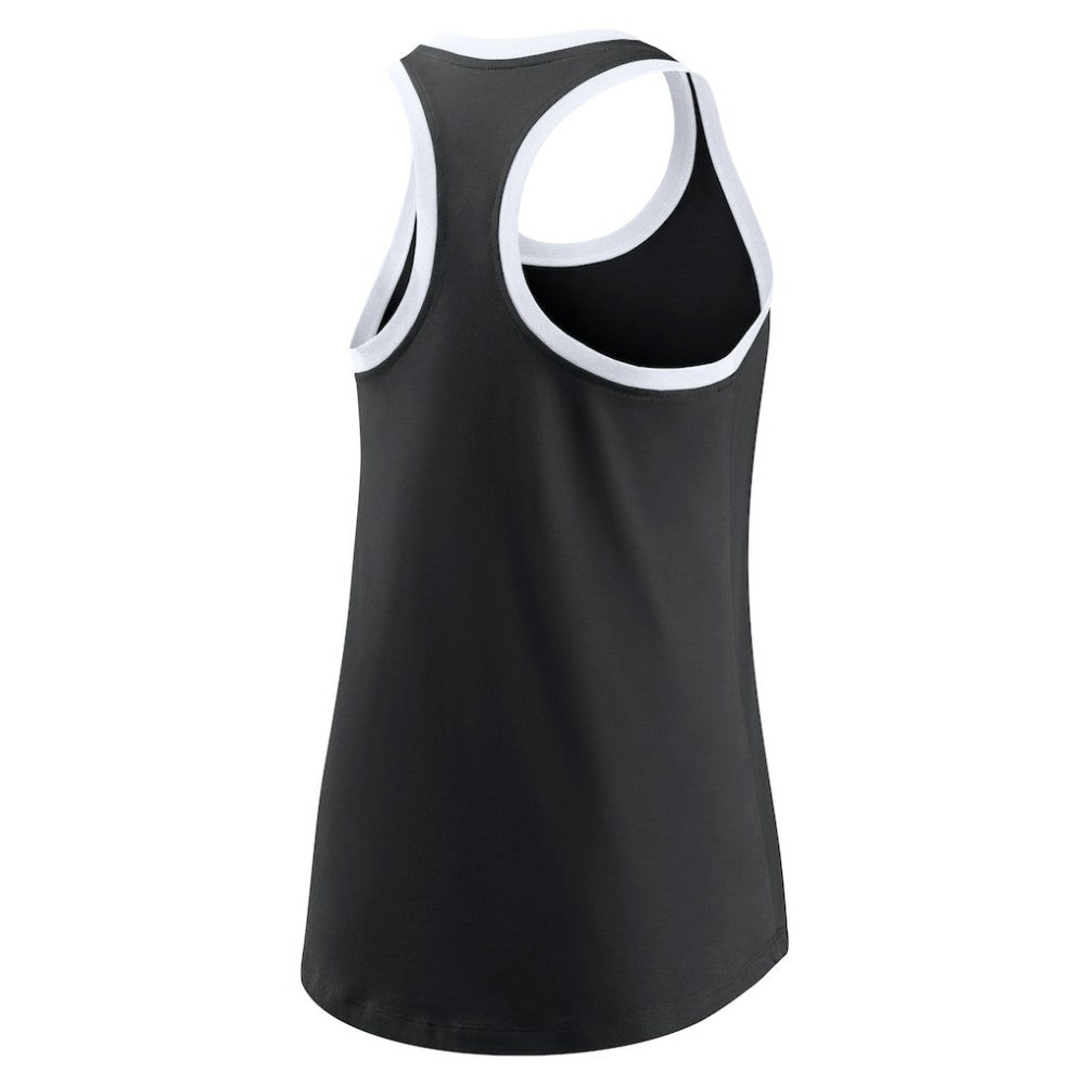 Chicago White Sox Nike Women's Tech Tri-Blend Tank Top - Black Tanks