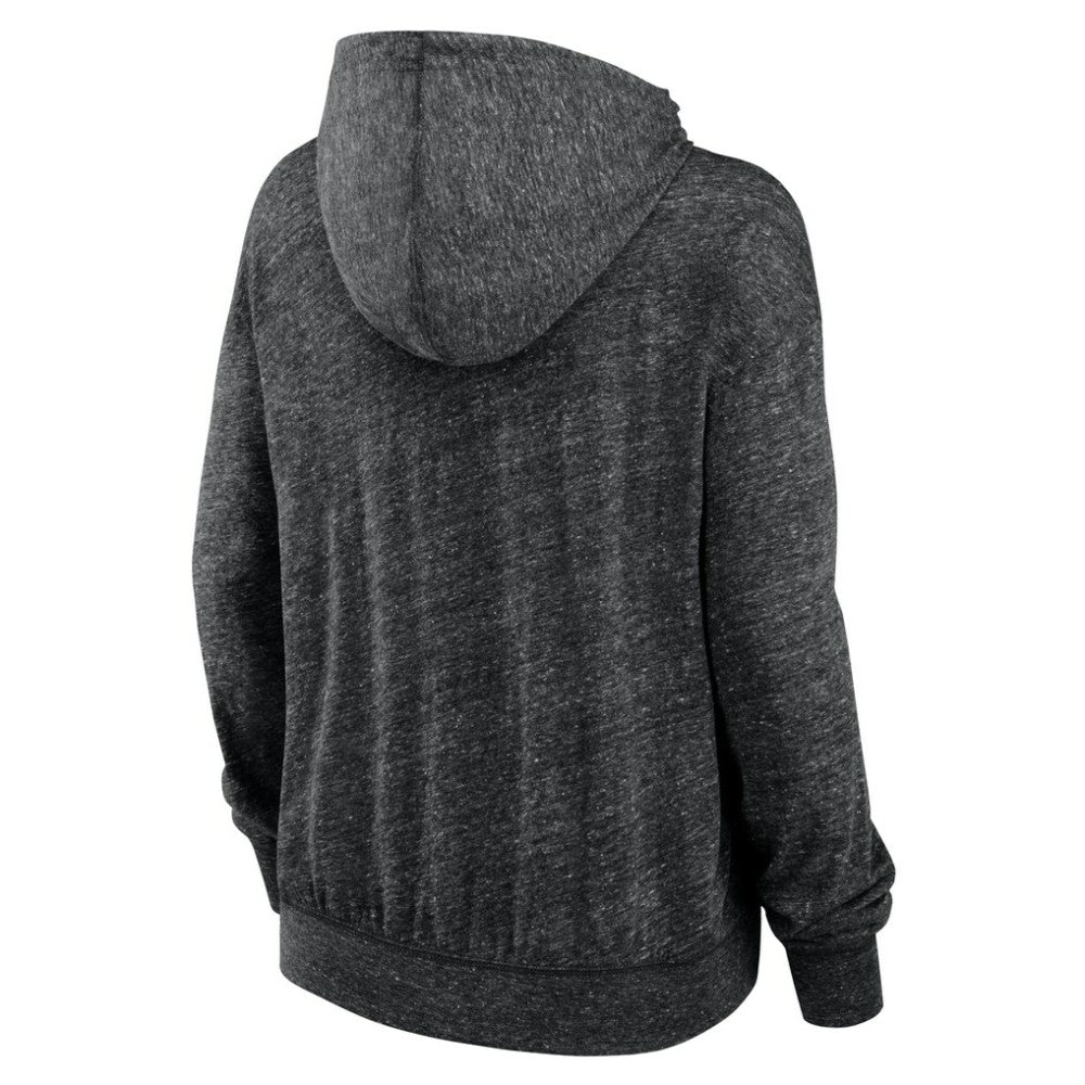 San Francisco Giants Nike Women's Diamond Icon Gym Vintage Lightweight Hooded Top - Black Tops