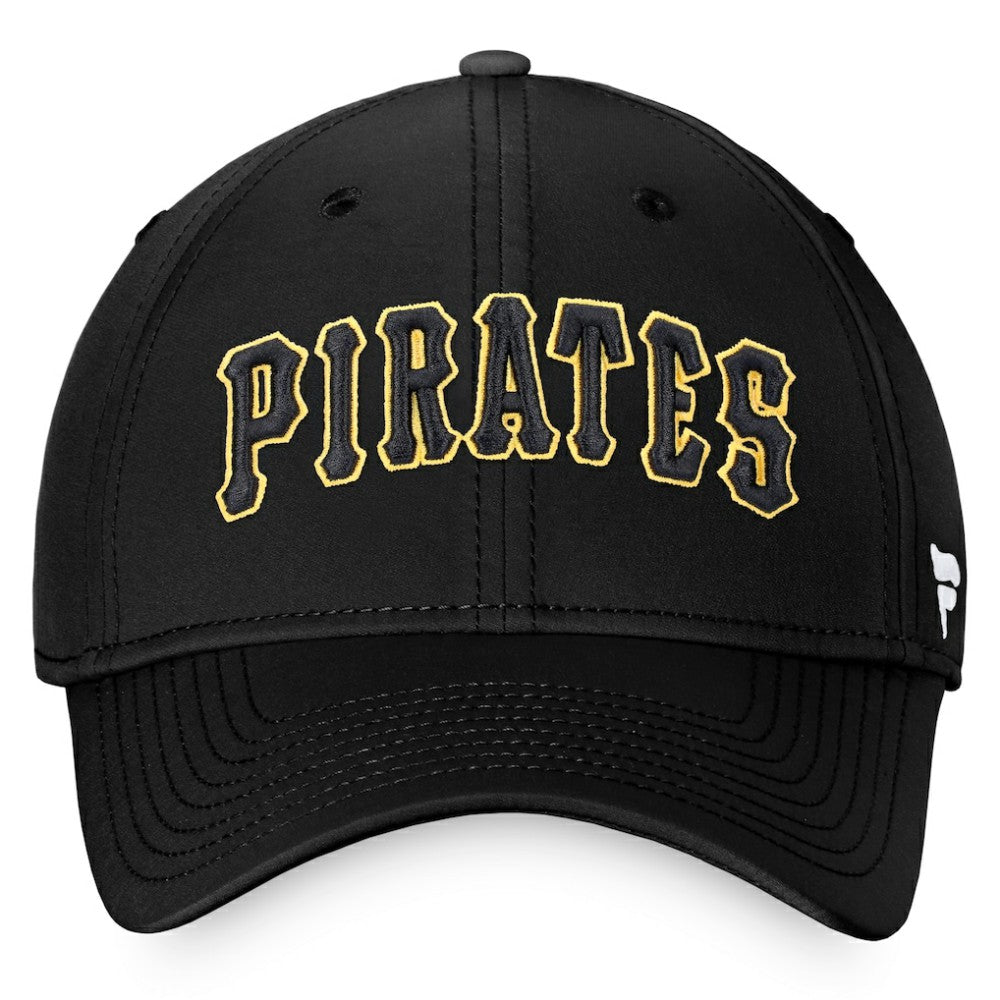 Pittsburgh Pirates Fanatics Cooperstown Core Flex Hat - Black Hats