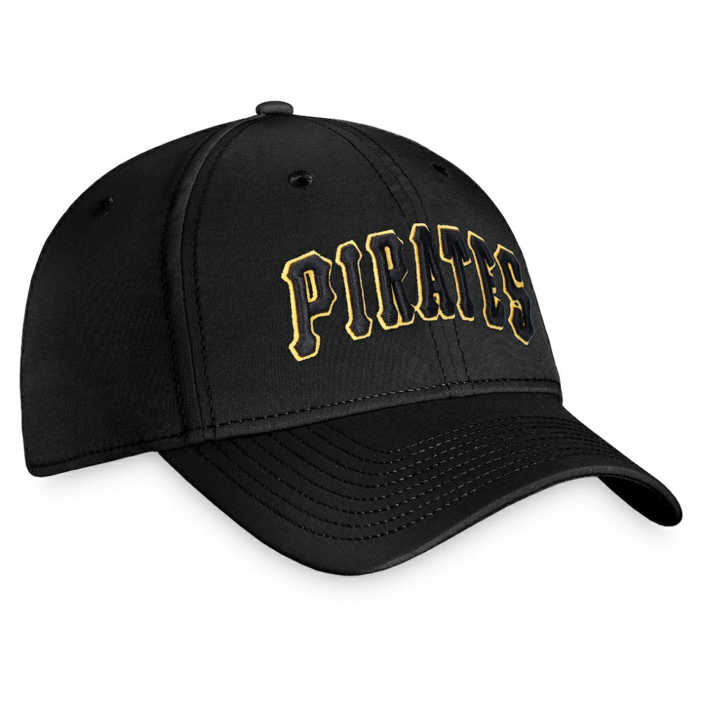 Pittsburgh Pirates Fanatics Cooperstown Core Flex Hat - Black Hats
