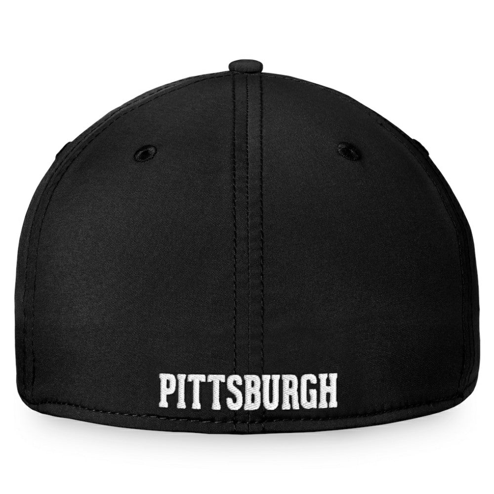 Pittsburgh Pirates Fanatics Cooperstown Core Flex Hat - Black Hats