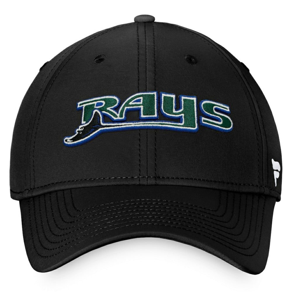 Tampa Bay Rays Fanatics Cooperstown Core Flex Hat - Black Hats