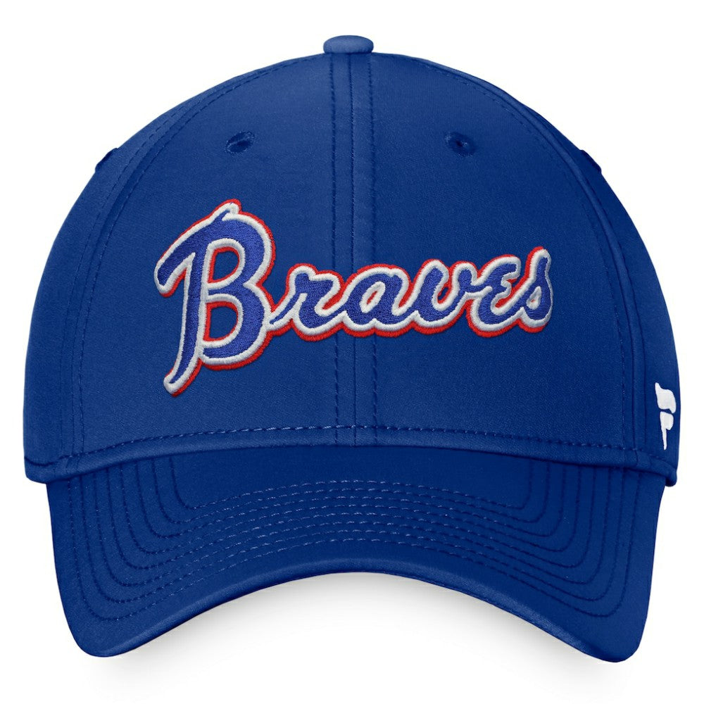 Atlanta Braves Fanatics Cooperstown Core Flex Hat - Royal Hats