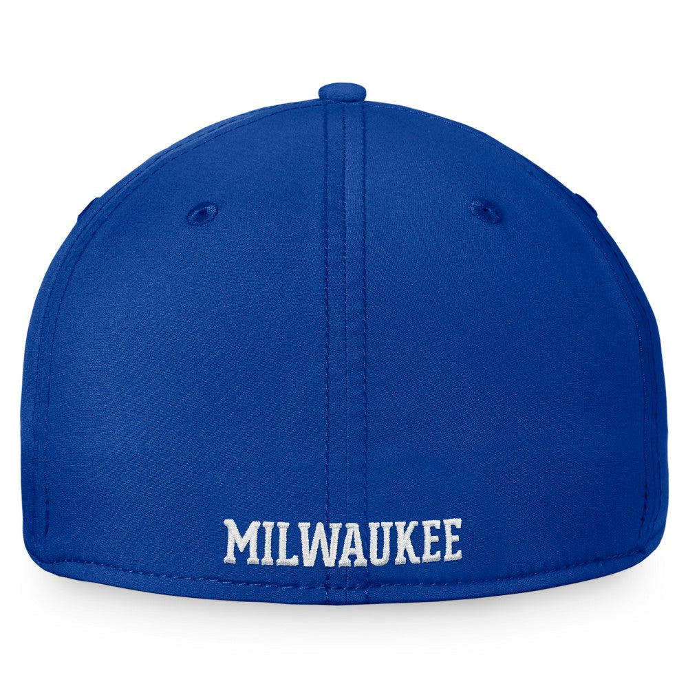 Milwaukee Brewers Fanatics Cooperstown Core Flex Hat - Royal Hats