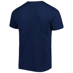 CeeDee Lamb & Dak Prescott Dallas Cowboys Homage Unisex NFL Jam Tri-Blend T-Shirt Heathered Navy