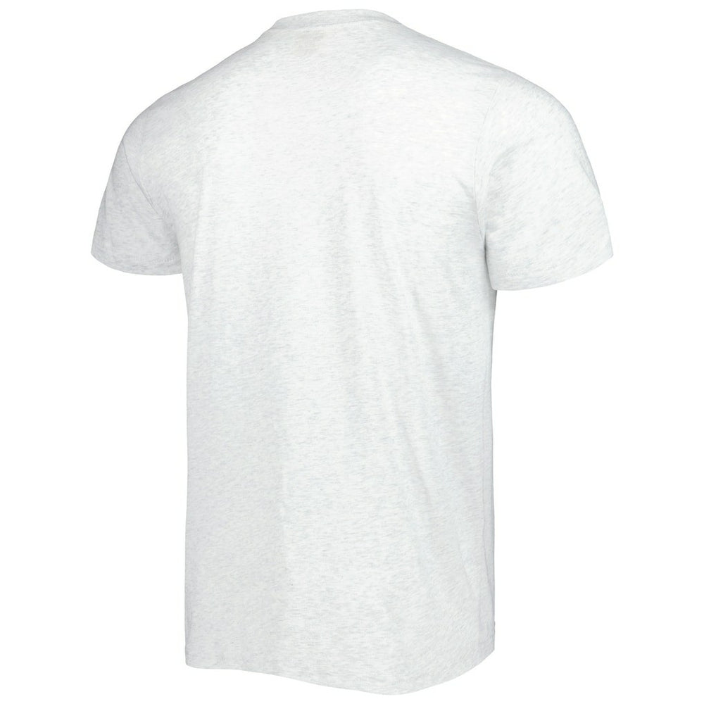 Bo Jackson Las Vegas Raiders Homage Unisex NFL Blitz Retired Player Tri-Blend T-Shirt Heathered Ash