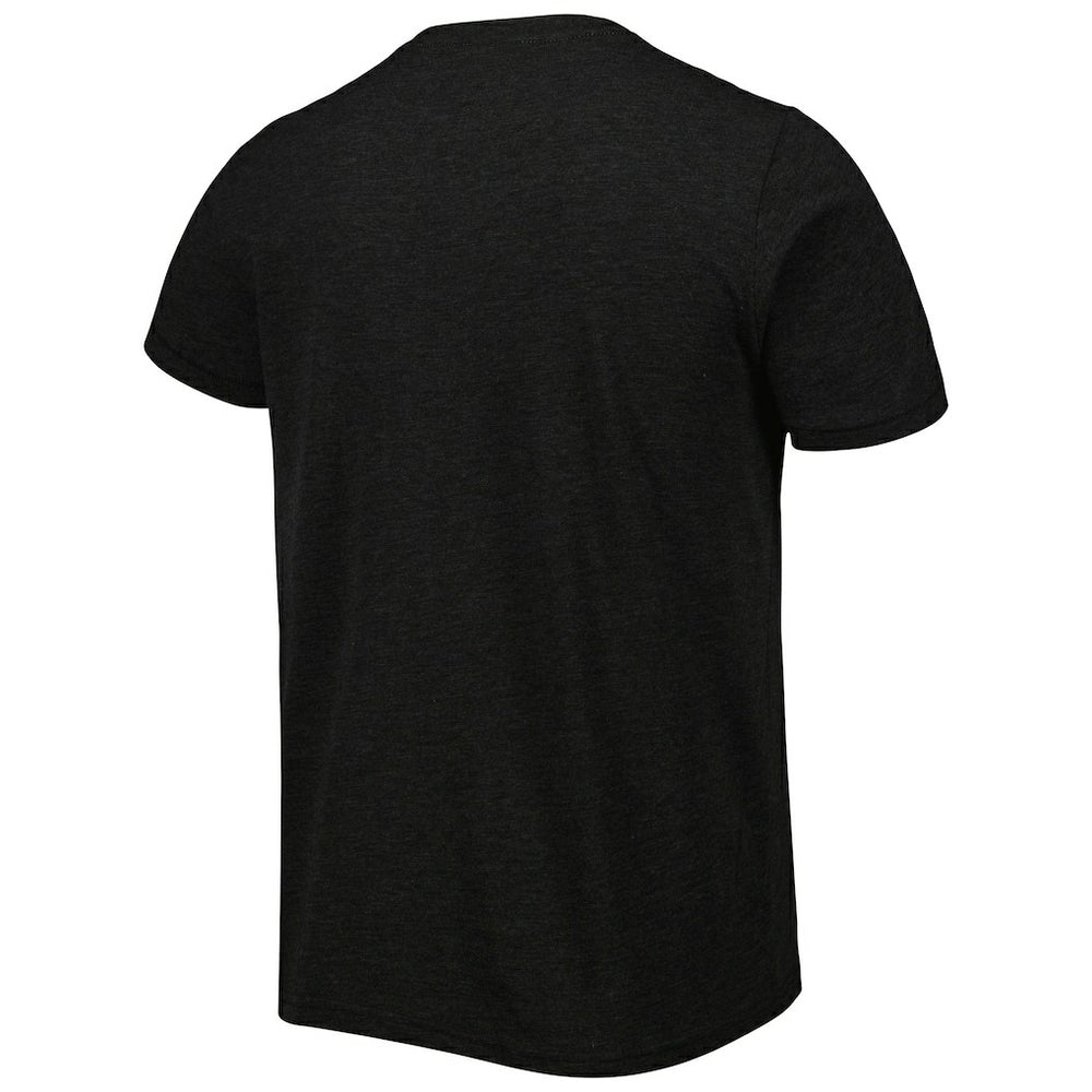 Dak Prescott Dallas Cowboys Homage Unisex Caricature Player Tri-Blend T-Shirt Heather Black