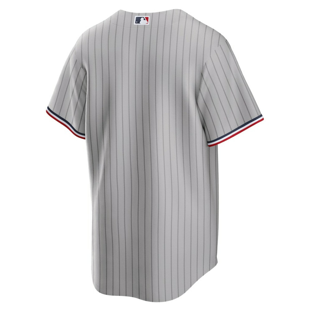 Minnesota Twins Nike Road Replica Team Jersey - Gray Jerseys