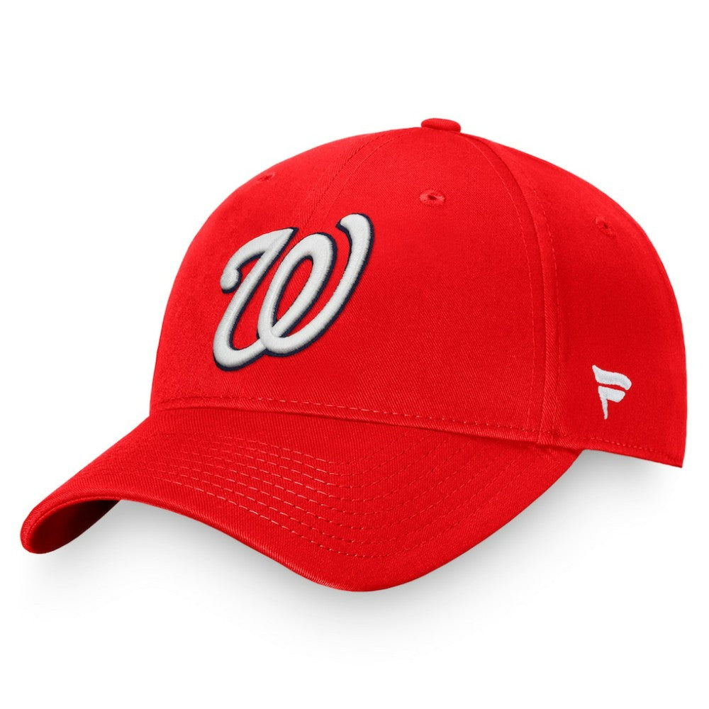 Washington Nationals Fanatics Core Adjustable Hat - Red Hats