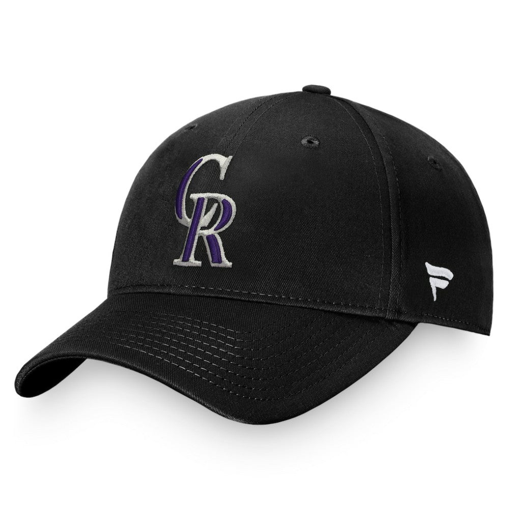 Colorado Rockies Fanatics Core Adjustable Hat - Black Hats
