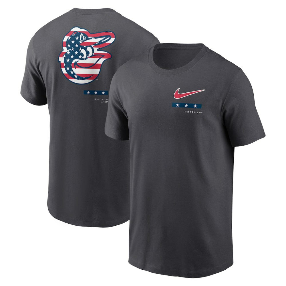 Baltimore Orioles Nike Americana T-Shirt - Anthracite T-shirts