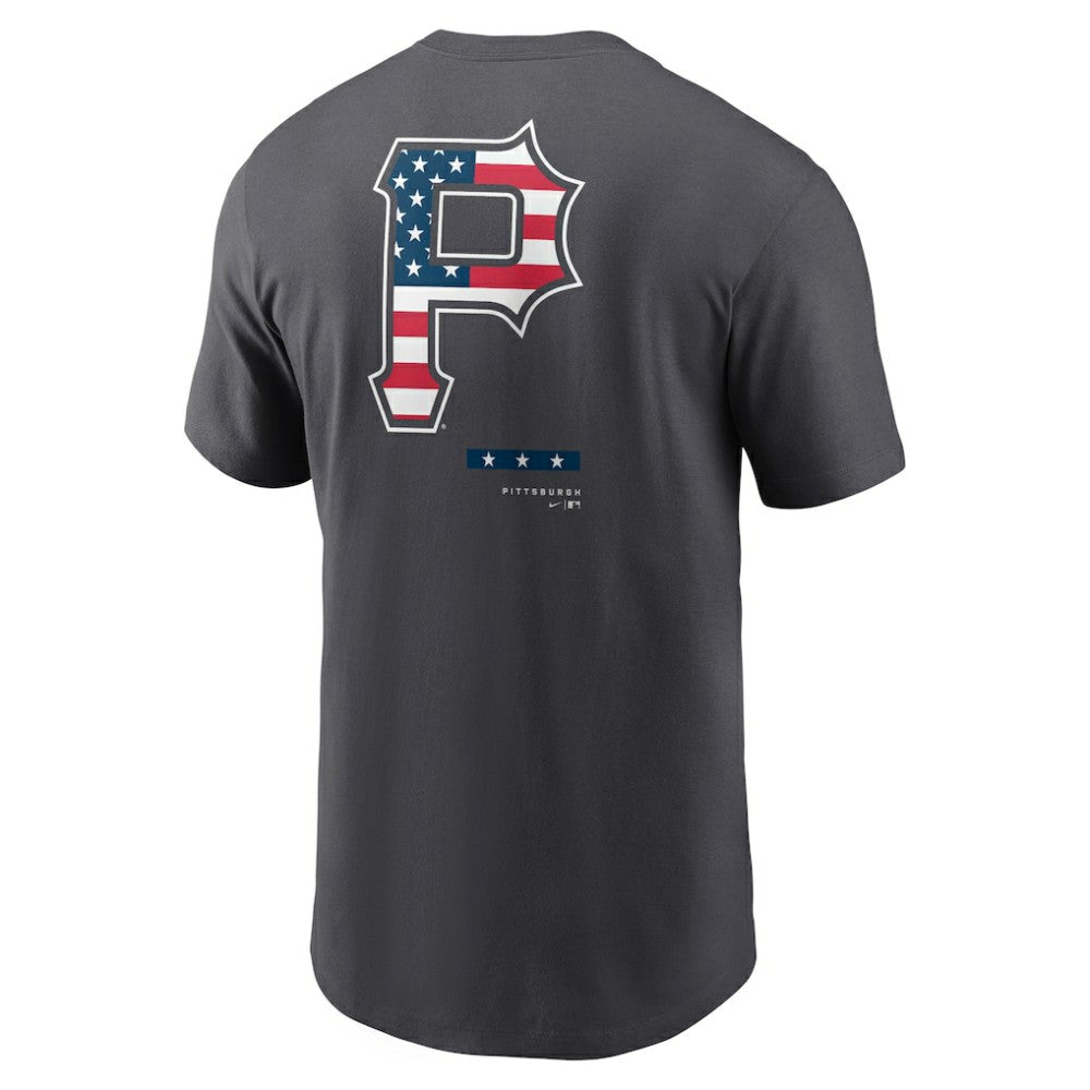 Pittsburgh Pirates Nike Americana T-Shirt - Anthracite T-shirts