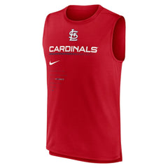 St. Louis Cardinals Nike Exceed Performance Tank Top - Red Tanks