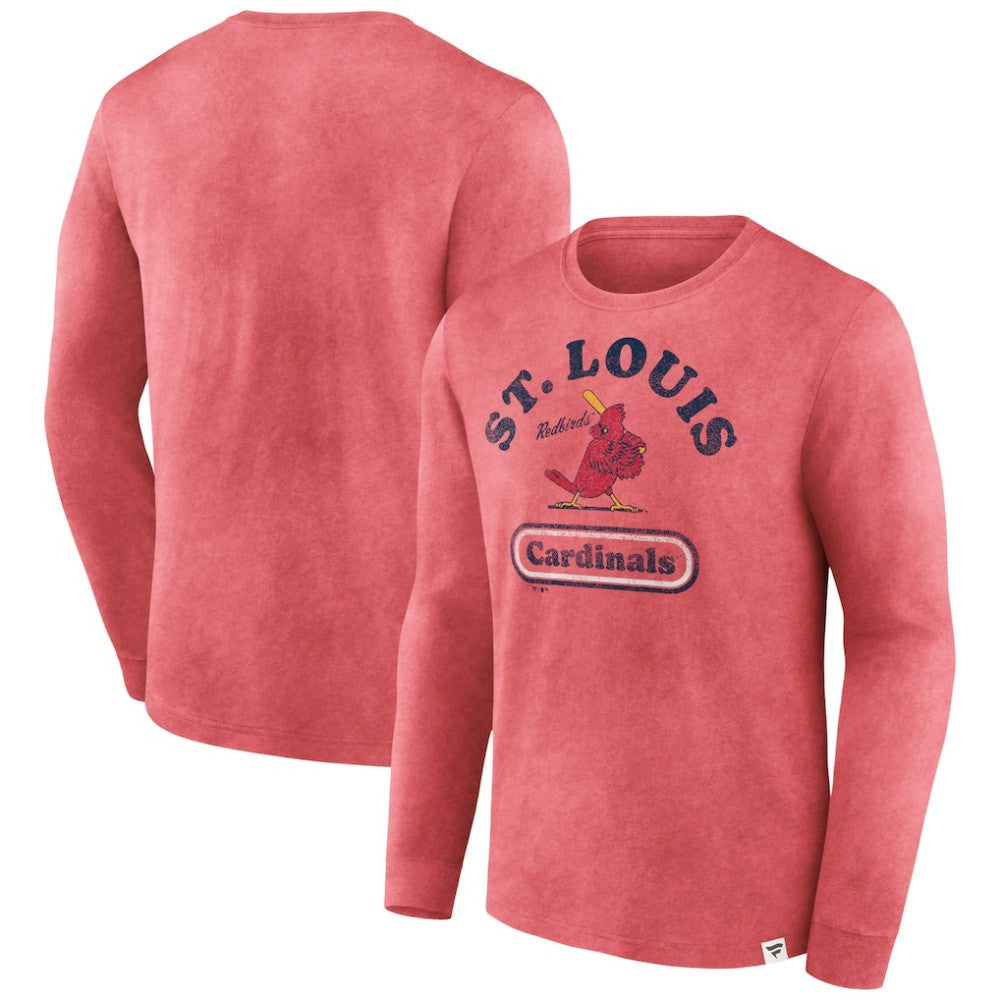 St. Louis Cardinals Fanatics Circus Catch Long Sleeve T-Shirt - Red T-shirts