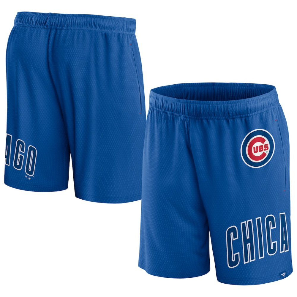 Chicago Cubs Fanatics Clincher Mesh Shorts - Royal Shorts