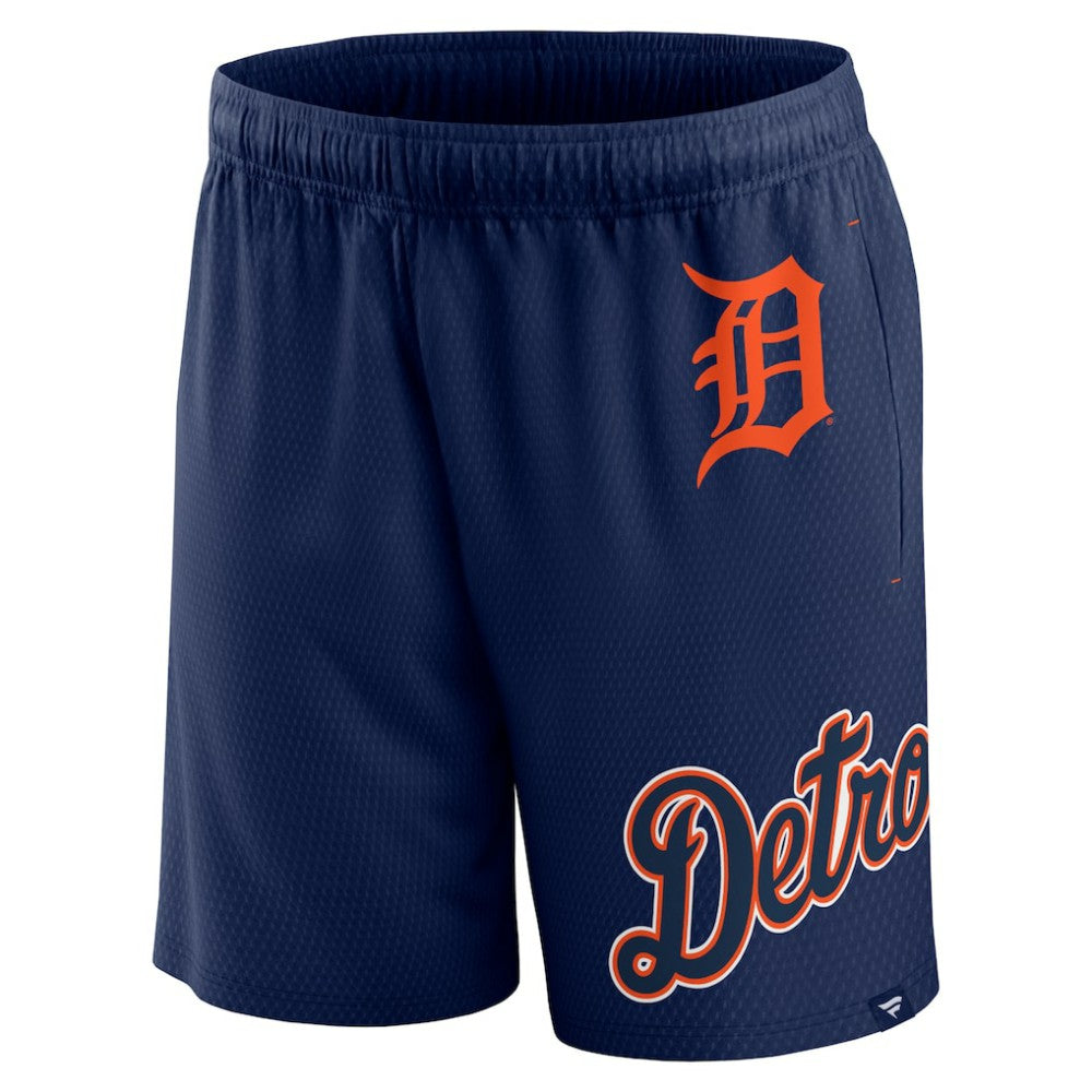 Detroit Tigers Fanatics Clincher Mesh Shorts - Navy Shorts