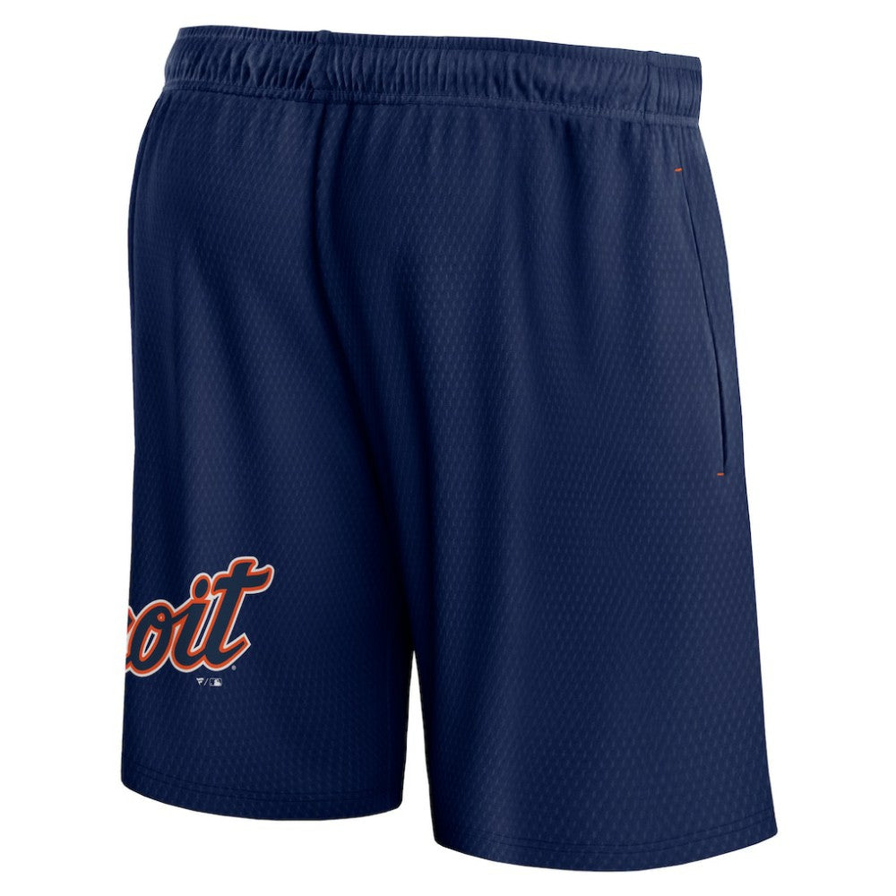 Detroit Tigers Fanatics Clincher Mesh Shorts - Navy Shorts