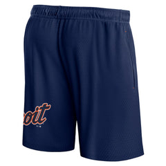 Detroit Tigers Fanatics Clincher Mesh Shorts - Navy Shorts