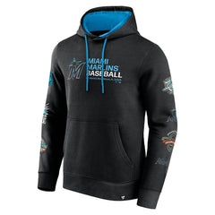 Miami Marlins Fanatics Extra Innings Hoodie - Black Hoodies