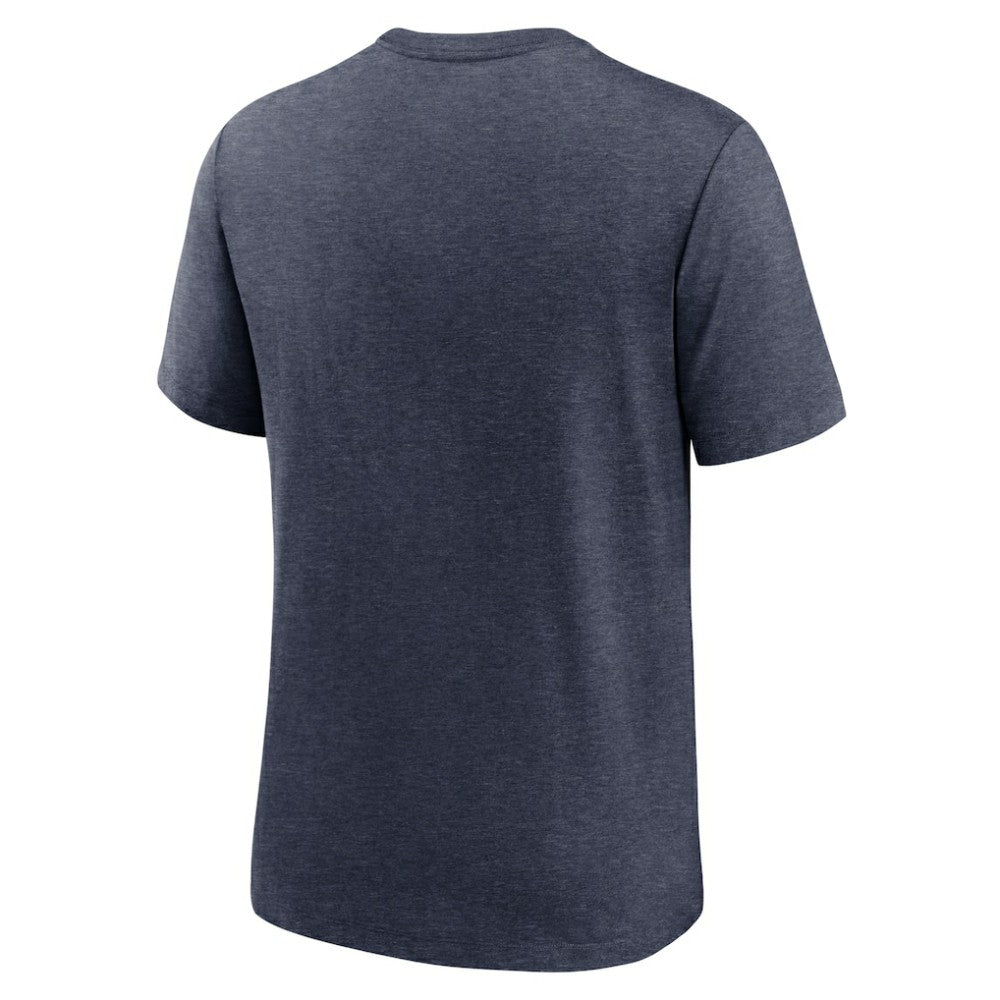 Washington Nationals Nike Home Spin Tri-Blend T-Shirt - Heather Navy T-shirts