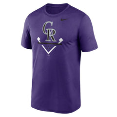 Colorado Rockies Nike Icon Legend Dri-FIT T-Shirt - Purple T-shirts