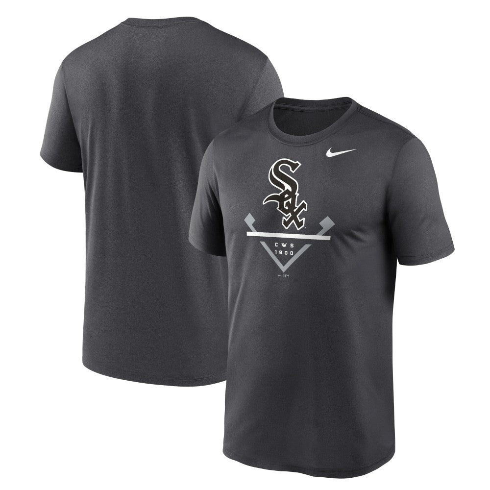 Chicago White Sox Nike Big & Tall Icon Legend Performance T-Shirt - Anthracite T-shirts