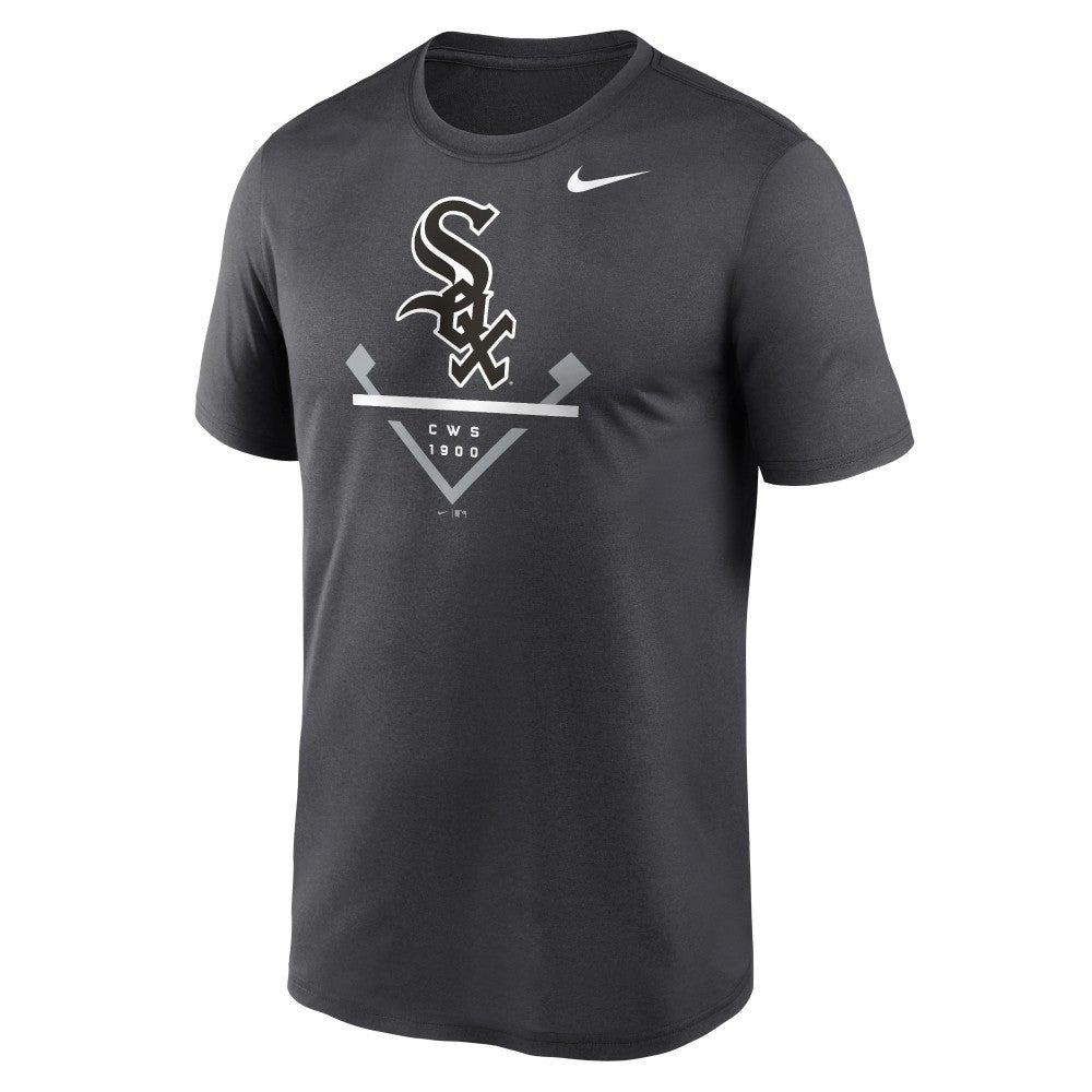 Chicago White Sox Nike Big & Tall Icon Legend Performance T-Shirt - Anthracite T-shirts