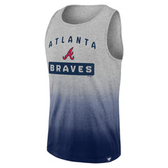 Atlanta Braves Fanatics Our Year Tank Top - Gray/Navy Tanks