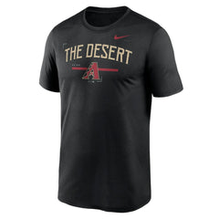 Arizona Diamondbacks Nike Local Legend Practice Performace T-Shirt - Black T-shirts