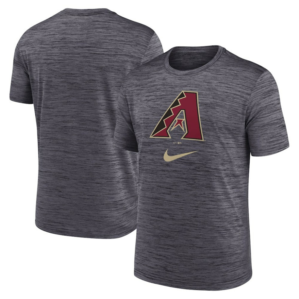 Arizona Diamondbacks Nike Logo Velocity Performance T-Shirt - Black T-shirts