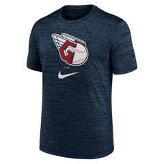 Cleveland Guardians Nike Logo Velocity Performance T-Shirt - Navy T-shirts