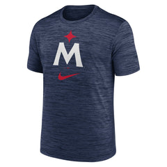 Minnesota Twins Nike 2023 Logo Velocity Performance T-Shirt - Navy T-shirts