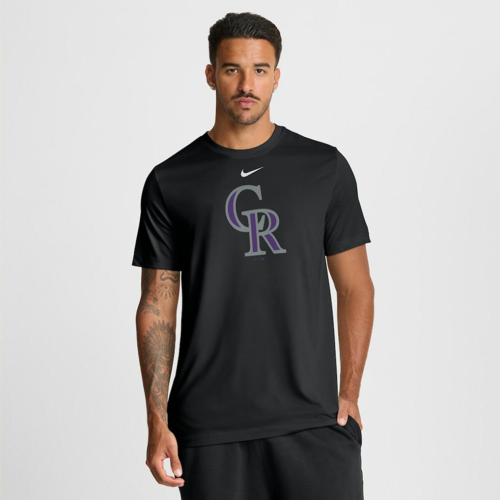 Colorado Rockies Nike New Legend Dri-FIT T-Shirt - Black T-shirts