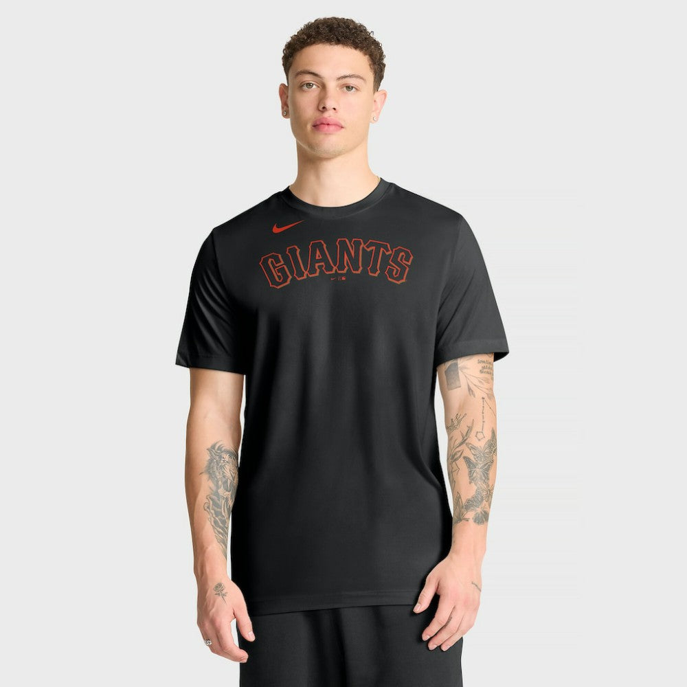 San Francisco Giants Nike New Legend Wordmark Dri-FIT T-Shirt - Black T-shirts