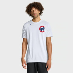 Chicago Cubs Nike New Legend Wordmark Dri-FIT T-Shirt - White T-shirts