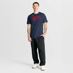 Minnesota Twins Nike New Legend Wordmark Dri-FIT T-Shirt - Navy T-shirts