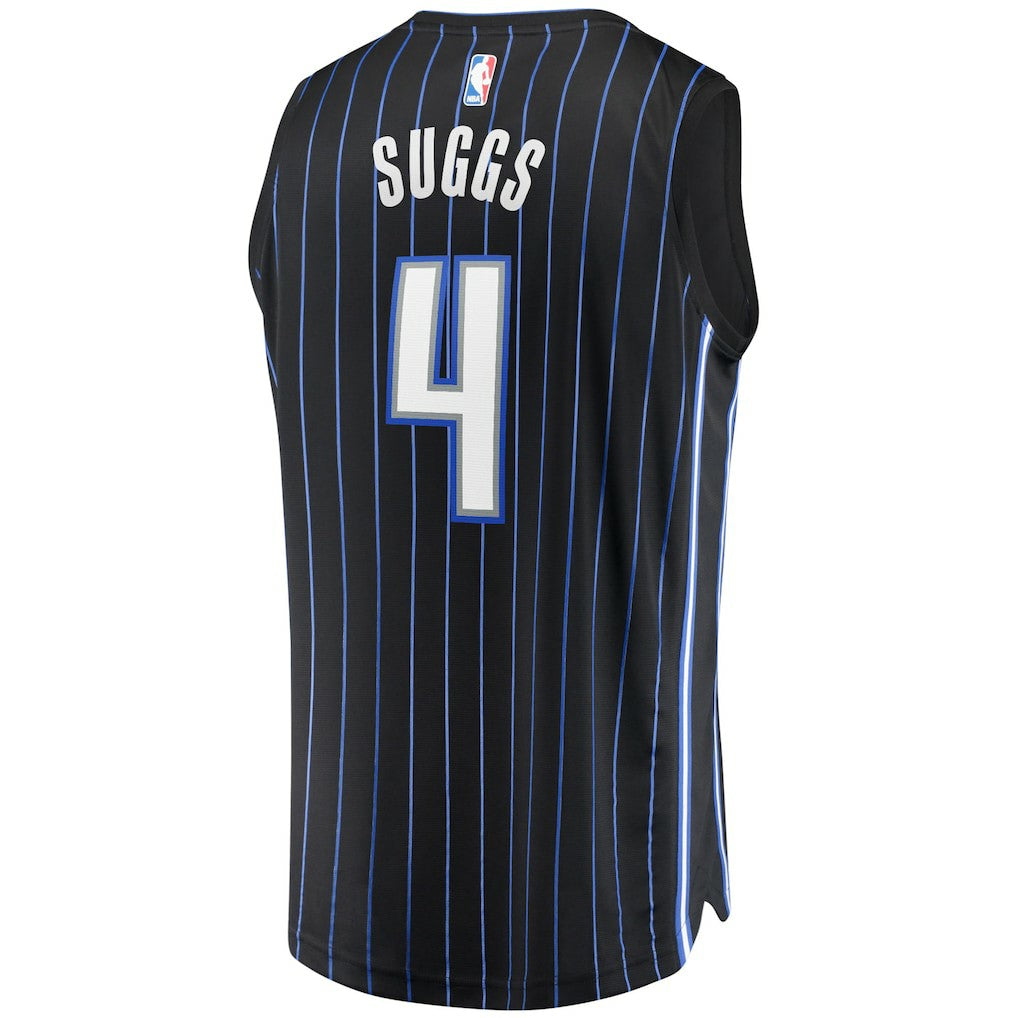 Jalen Suggs Orlando Magic Youth 2021/22 Fast Break Replica Jersey Icon Edition Black