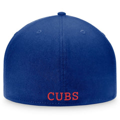 Chicago Cubs Fanatics Heritage Patch Fitted Hat - Royal Hats