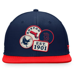 Boston Red Sox Fanatics Heritage Patch Fitted Hat - Navy Hats