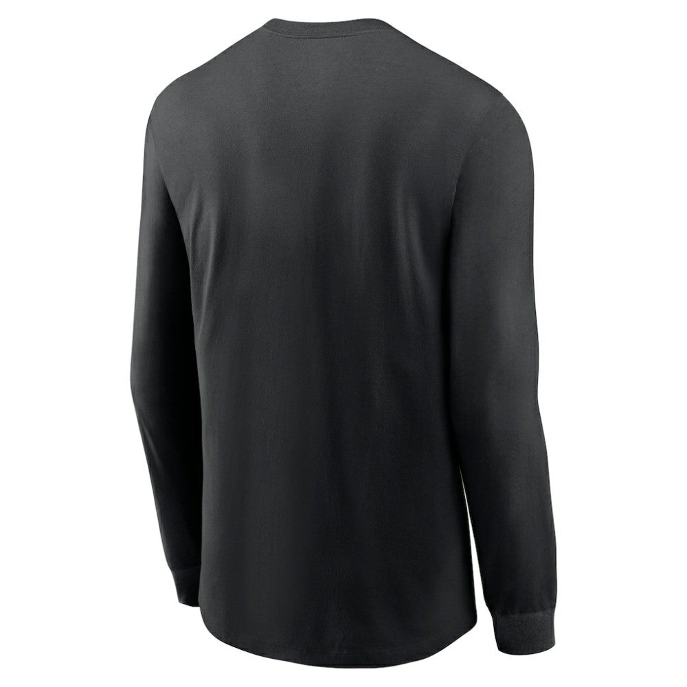 San Francisco Giants Nike Over Arch Performance Long Sleeve T-Shirt - Black T-shirts