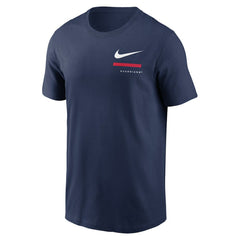 Cleveland Guardians Nike Over the Shoulder T-Shirt - Navy T-shirts