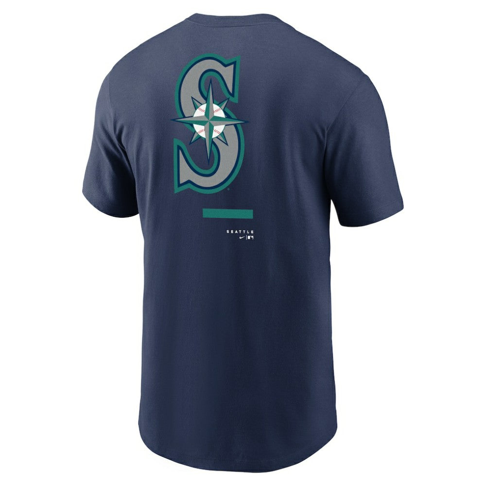 Seattle Mariners Nike Over the Shoulder T-Shirt - Navy T-shirts