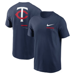 Minnesota Twins Nike Over the Shoulder T-Shirt - Navy T-shirts