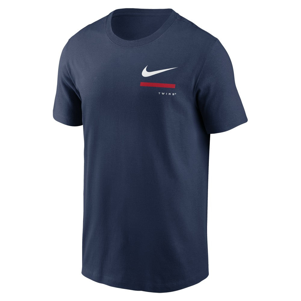 Minnesota Twins Nike Over the Shoulder T-Shirt - Navy T-shirts