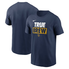 Milwaukee Brewers Nike Rally Rule T-Shirt - Navy T-shirts