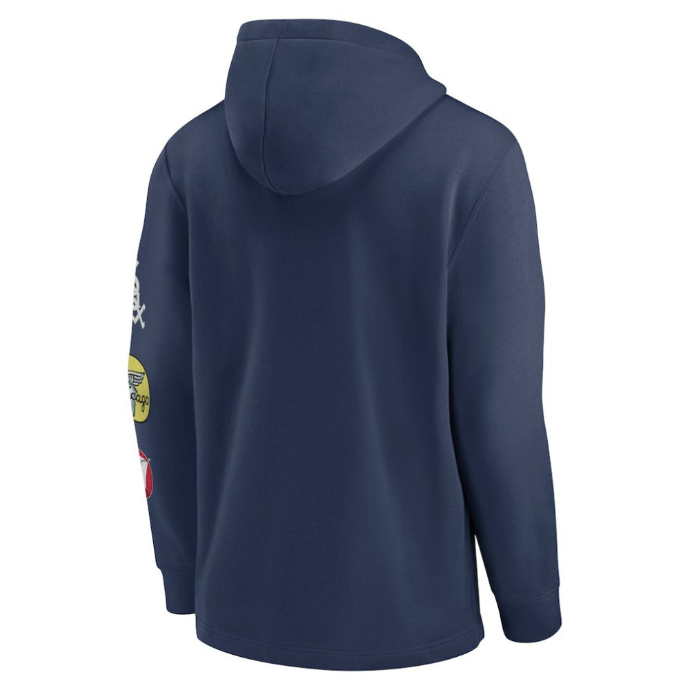 Chicago White Sox Nike Rewind Lefty Pullover Hoodie - Navy Hoodies