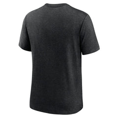 San Francisco Giants Nike Rewind Review Slash Tri-Blend T-Shirt - Heather Black T-shirts