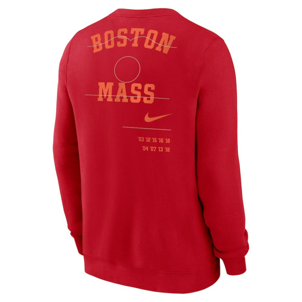 Boston Red Sox Nike Statement Ball Game Fleece Pullover Sweatshirt - Red Pullover