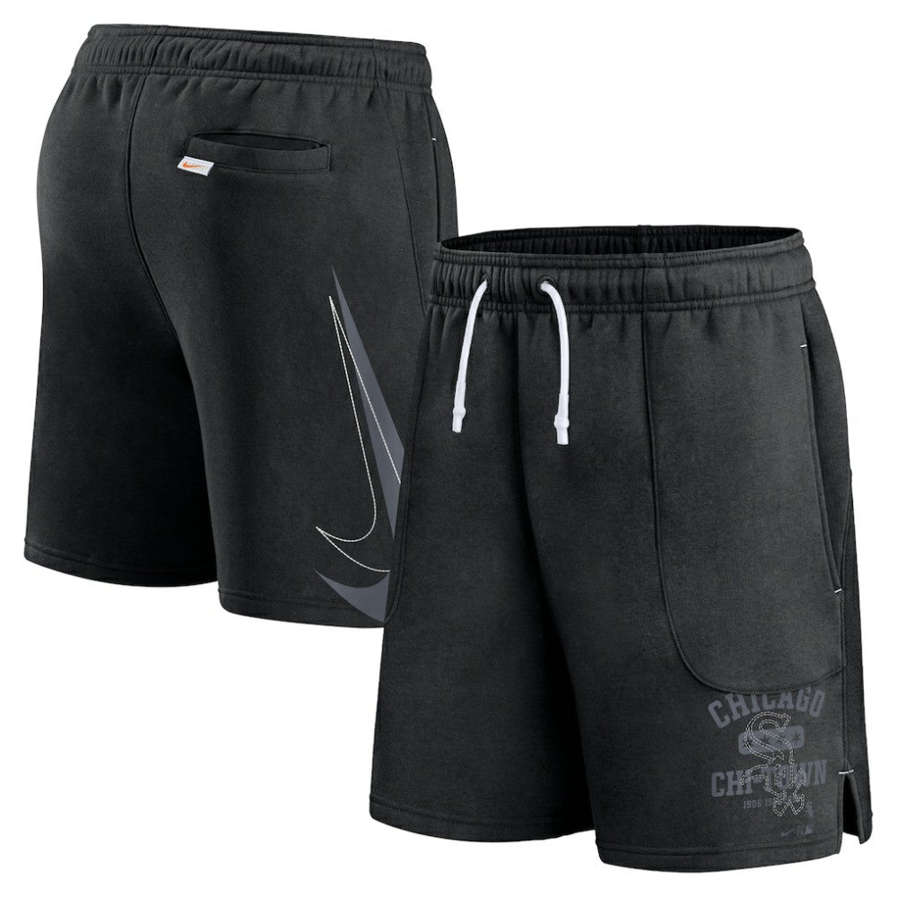 Chicago White Sox Nike Statement Ball Game Shorts - Black Shorts